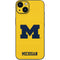 University of Michigan M Logo Yellow iPhone 14 Plus Skin